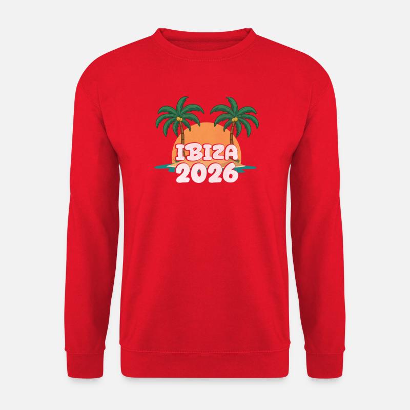 Ibiza 2026 - Unisex Pullover - Rot