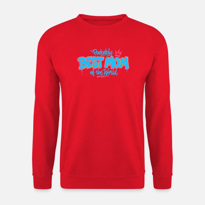 Beste Mama der Welt - Unisex Pullover - Rot