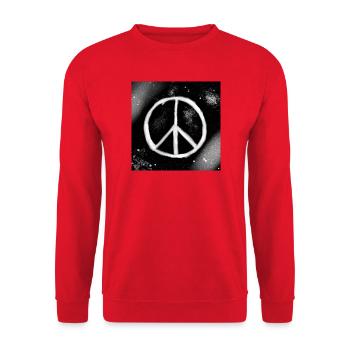 Bez_nazwy_85_202604201642_40119 - Sweat-shirt Unisexe - rouge - Devant - Alina (178cm) & Michal (187cm)