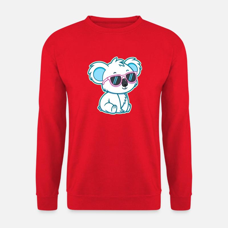 Koala White Chill Sonnenbrille - Unisex Pullover - Rot