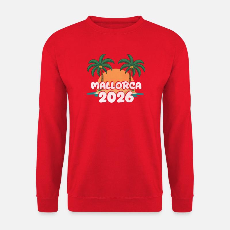 Mallorca 2026 - Unisex Pullover - Rot