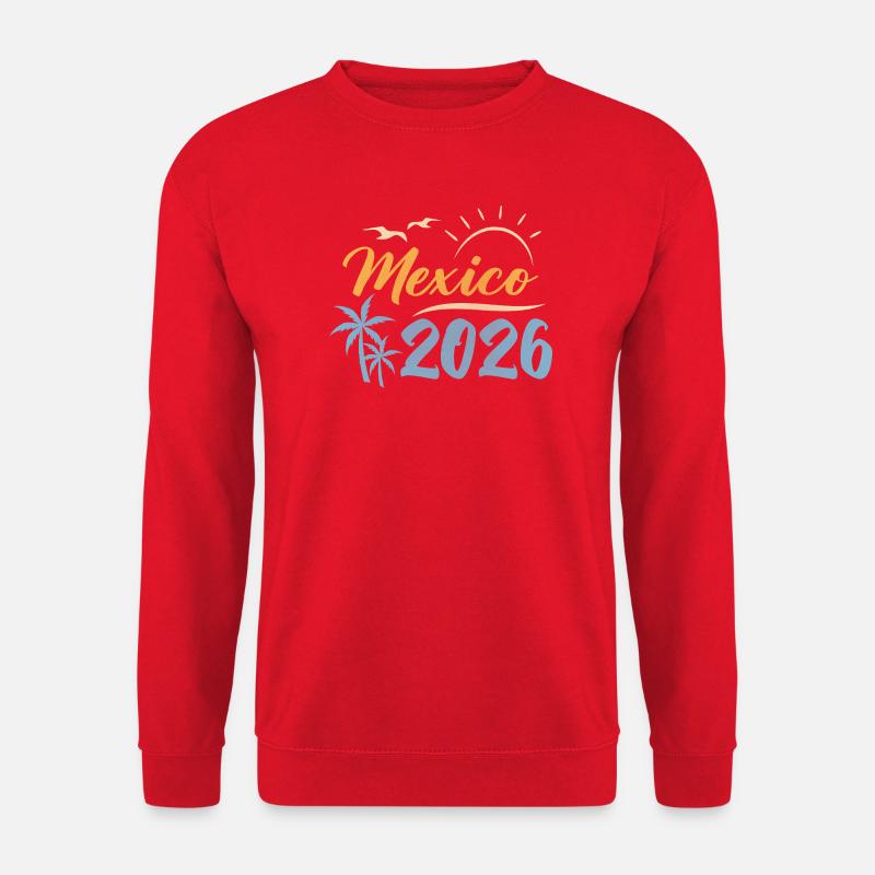 Mexico 2026 - Unisex Sweatshirt - red