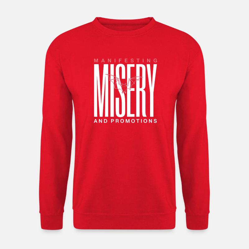 Manifesting Victory Bat Graphic - Unisex Sweatshirt - red