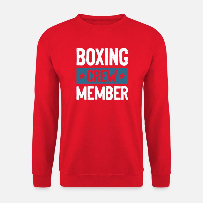 Boxing Crew - Unisex Pullover - Rot