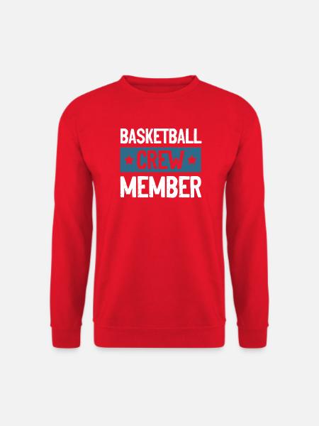 Équipe de basket-ball - Sweat-shirt Unisexe - rouge