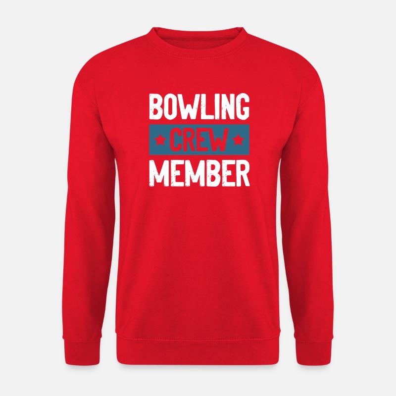 Bowling Crew - Unisex Pullover - Rot