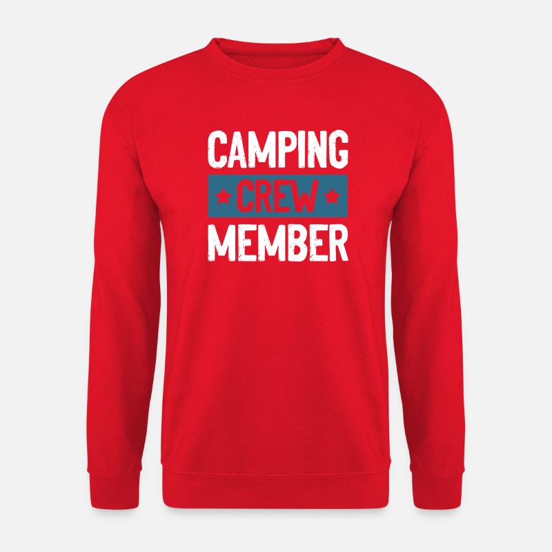 Équipe de camping - Sweat-shirt Unisexe - rouge