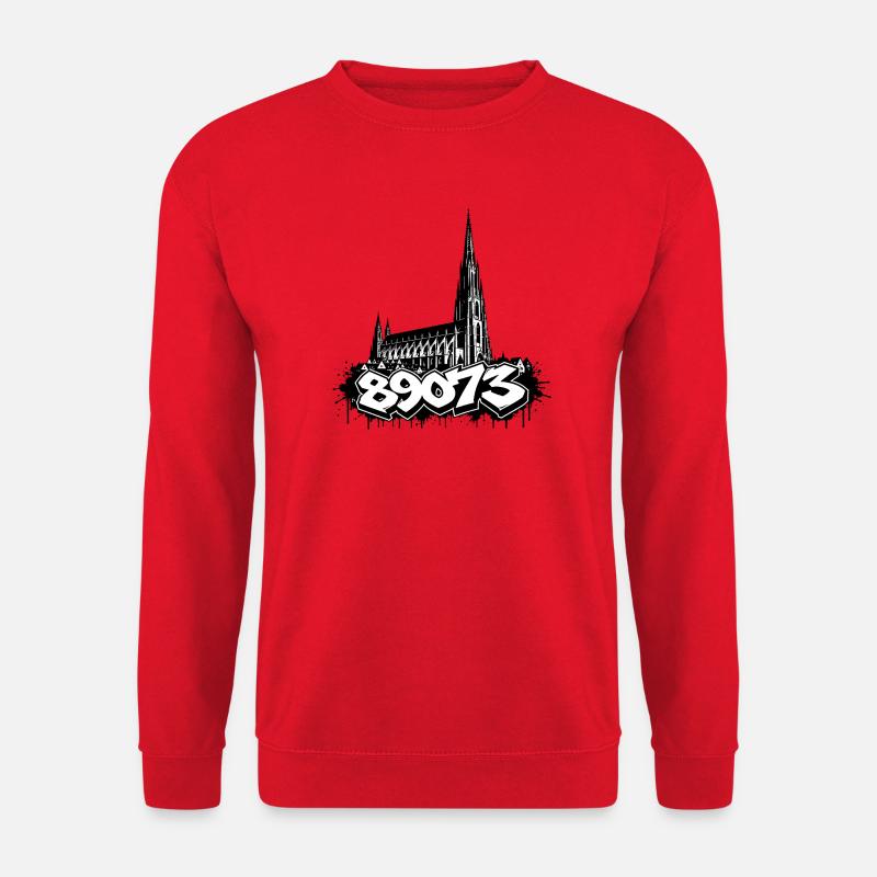 Ulm Motiv 5 - Unisex Pullover - Rot