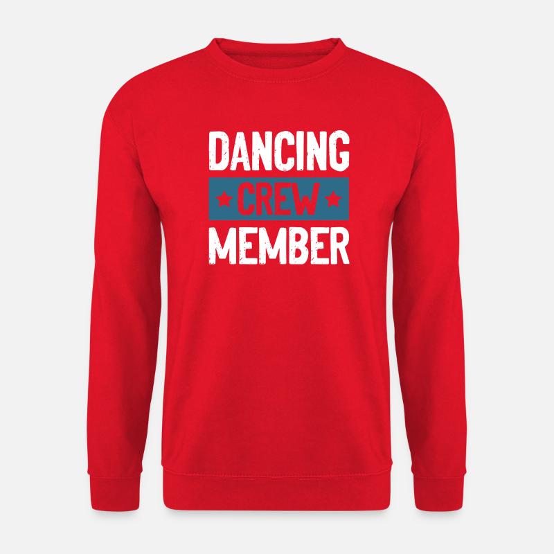 Dancing Crew - Unisex Sweatshirt - red