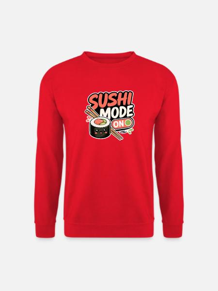 Sushi Mode On - Unisex Pullover - Rot