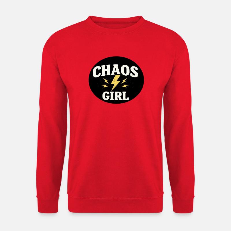Chaos Girl - Unisex Sweatshirt - red