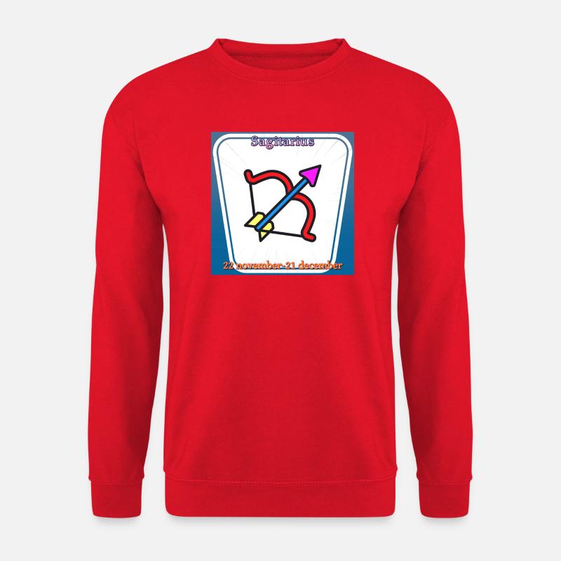 Sagittarius - Unisex Sweatshirt - red