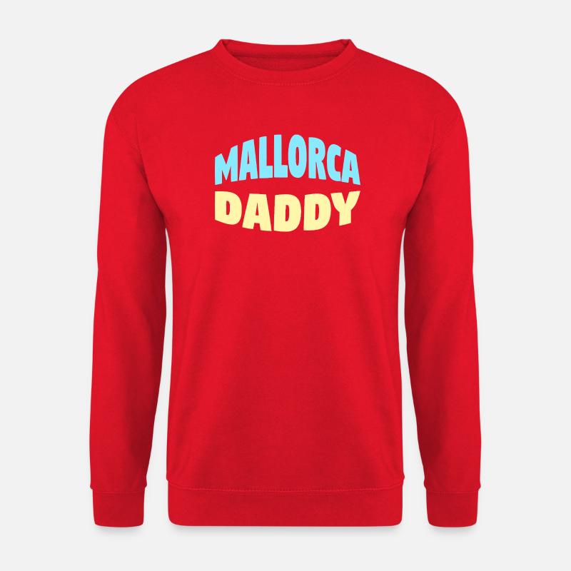 Mallorca Daddy - Unisex Pullover - Rot