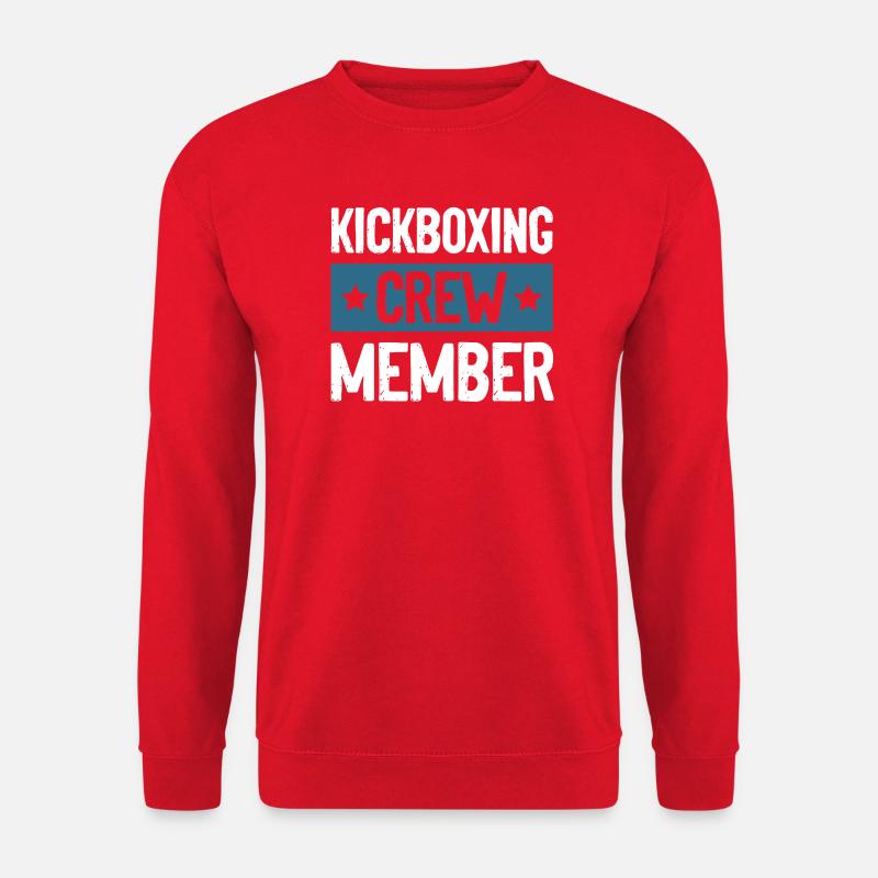 Kickboxing Crew - Unisex Sweatshirt - red