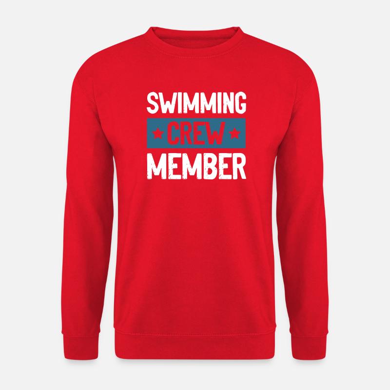 Swimming Crew - Unisex Pullover - Rot