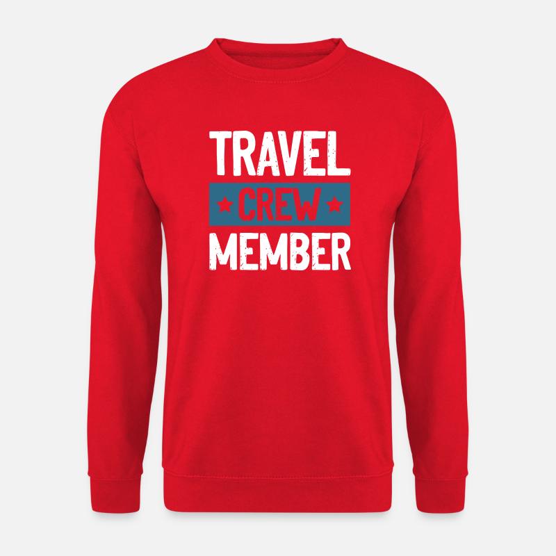 Travel Crew - Unisex Pullover - Rot