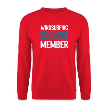 Wrestling Crew - Unisex Pullover - Rot - Vorne - Alina (178cm) & Michal (187cm)