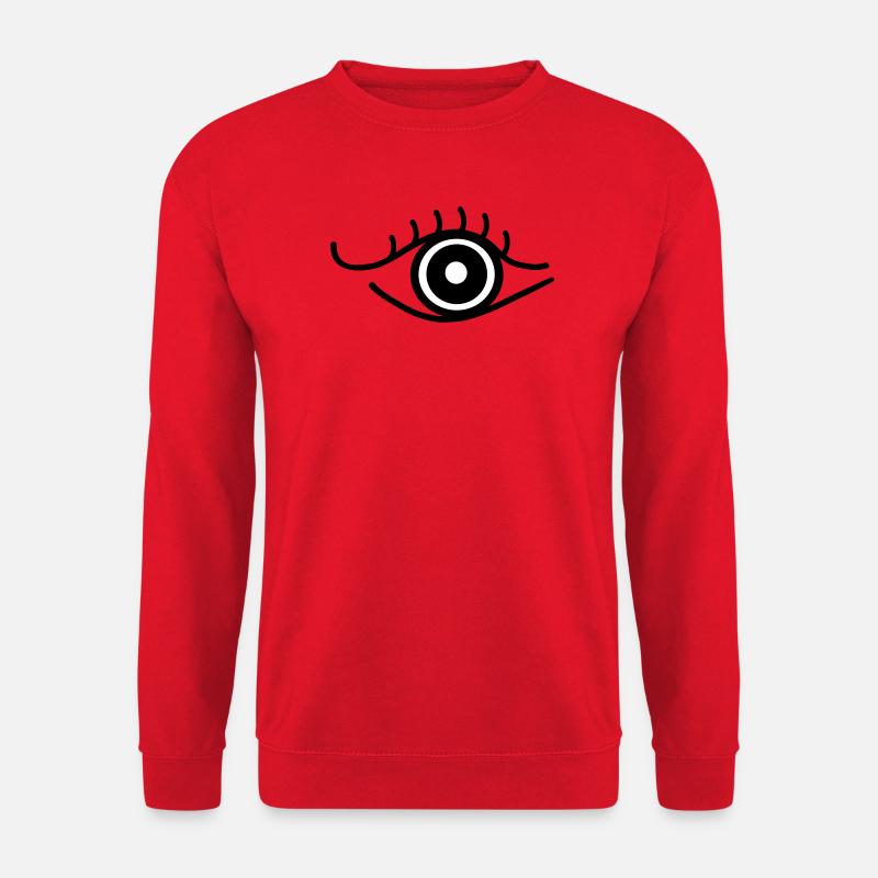 Auge_sw - Unisex Sweatshirt - red