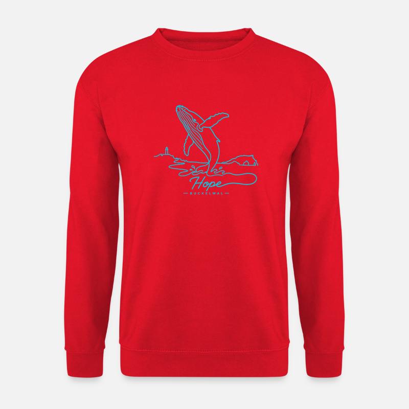 Hoffnungswalensprung - Unisex Pullover - Rot
