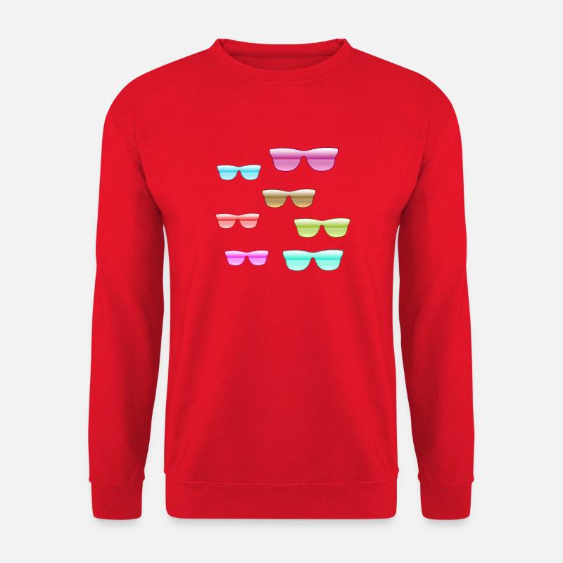 Sun grooves - Unisex Sweatshirt - red