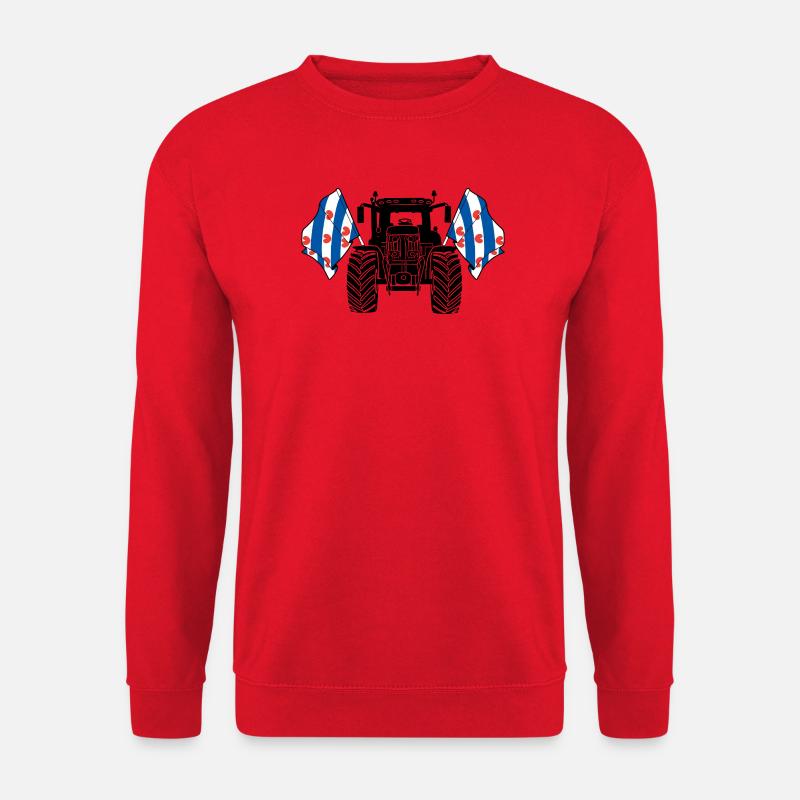 Friesland_Tractor_Pride - Unisex Pullover - Rot