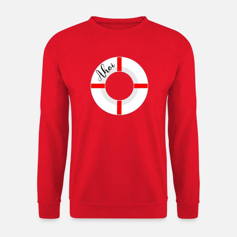 Ahoi Rettungsringe - Unisex Pullover - Rot