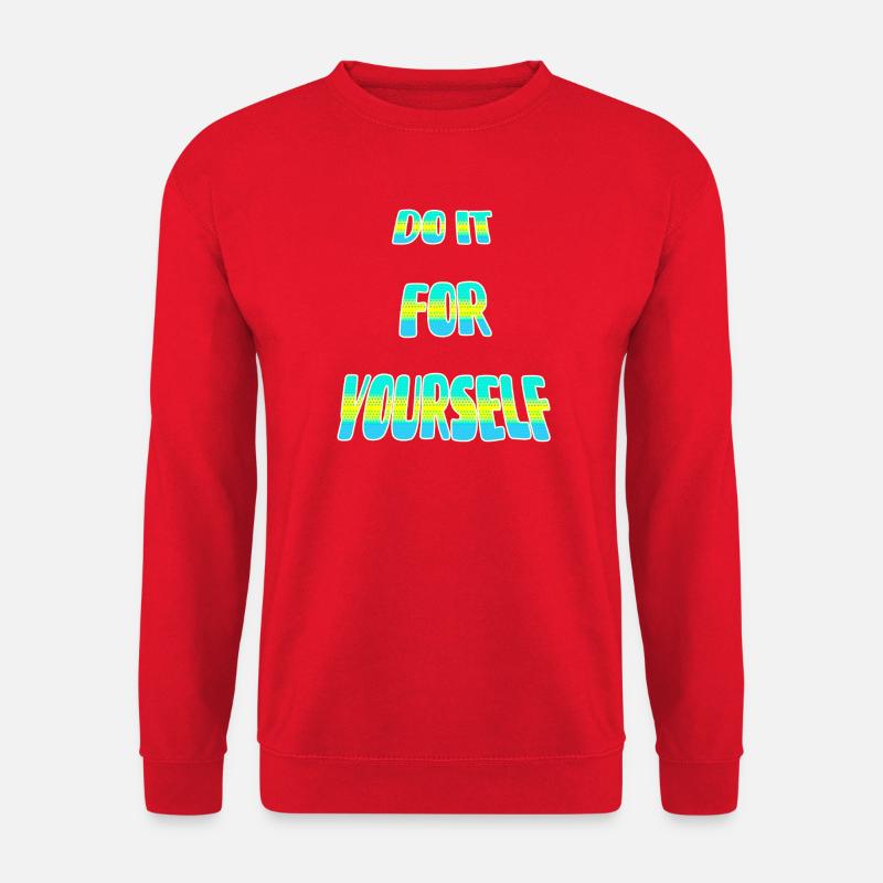 Fais-le point. - Sweat-shirt Unisexe - rouge