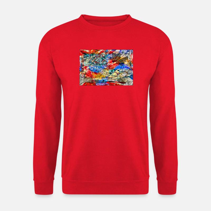ablehnung - Unisex Pullover - Rot