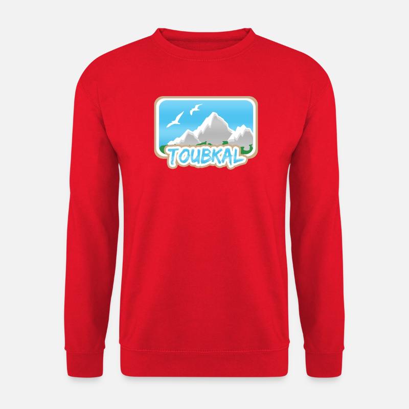 Toubkal - Unisex Sweatshirt - red