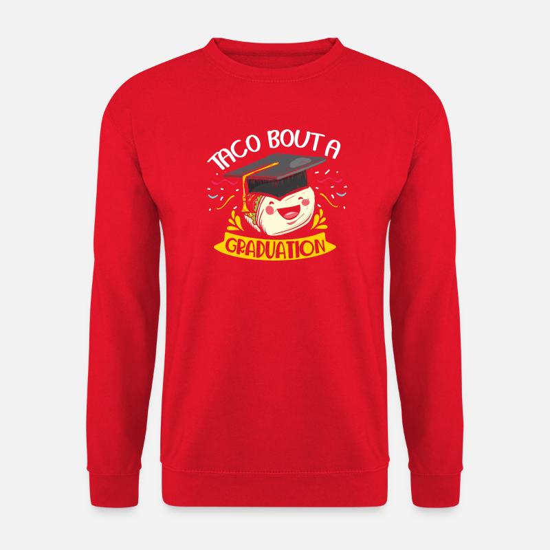 taco bout a graduation - Unisex Sweatshirt - red