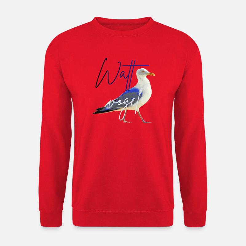Wattvogel_3.2 - Unisex Sweatshirt - red