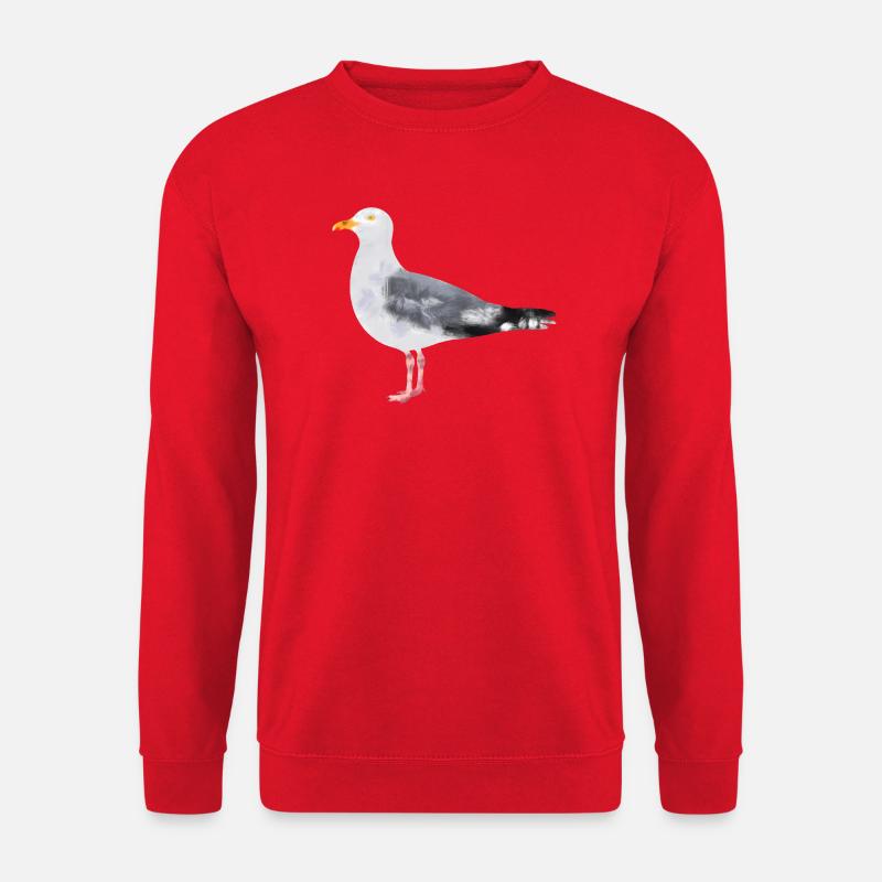 Silbermöve - Unisex Pullover - Rot