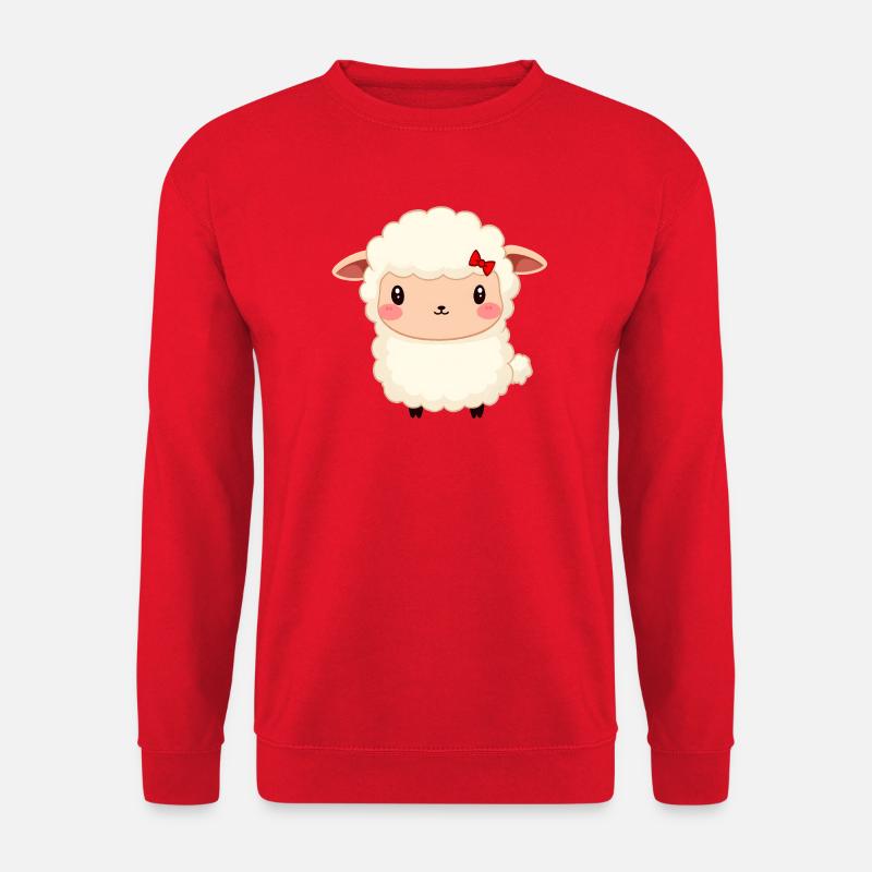 Sheep - Unisex Sweatshirt - red