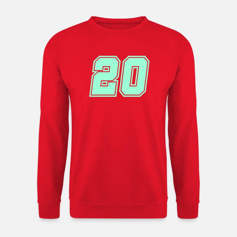 20- - Unisex Sweatshirt - red