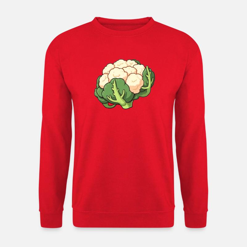 Blumenkohl - Unisex Pullover - Rot