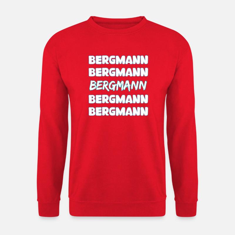Geschenk für Bergmann - Unisex Pullover - Rot