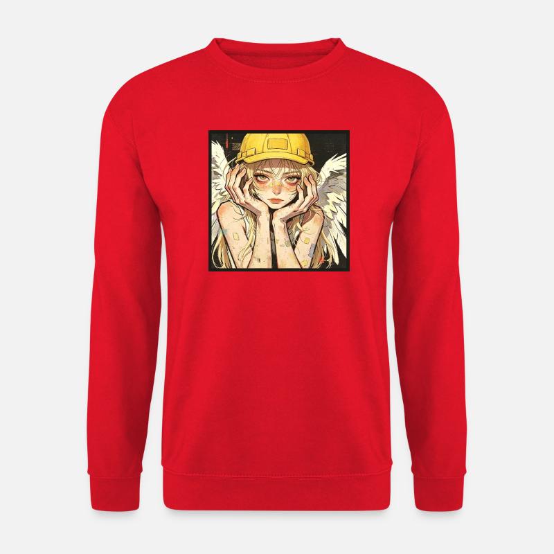 Winged Worker Dreamer - Unisex Sweatshirt - red