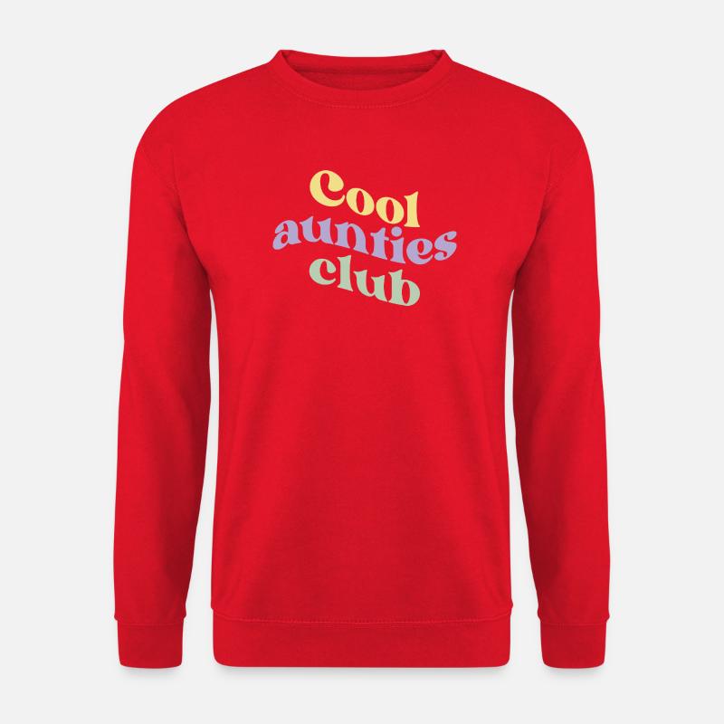 Tantenclub - Unisex Pullover - Rot