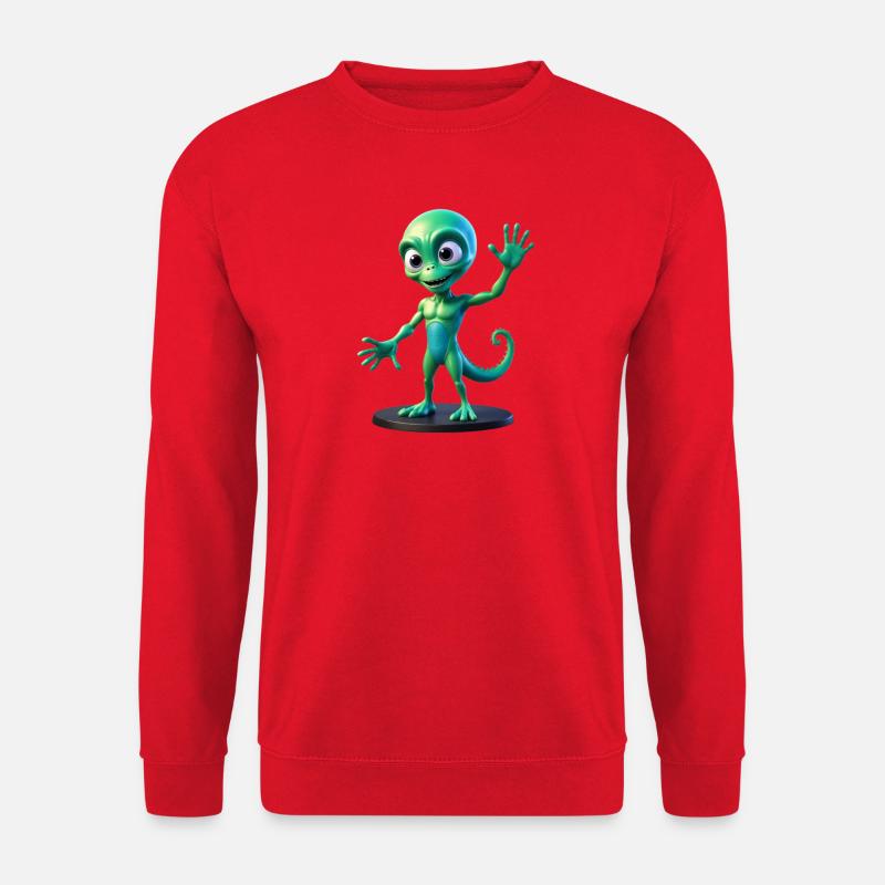 Emerald Galactic Scout - Unisex Pullover - Rot