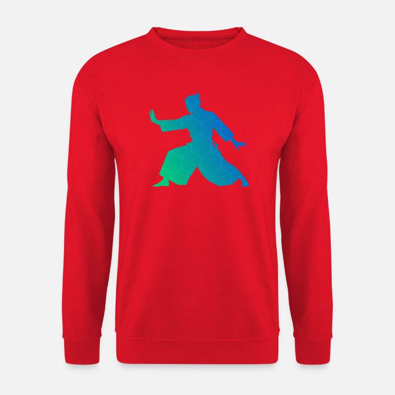 Selbstverteidigung Geschenkidee für Aikido-Prüfung - Unisex Pullover - Rot