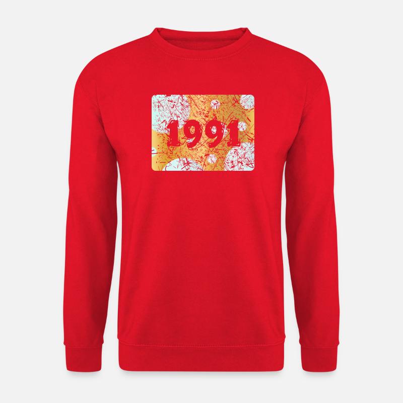 1991 - Unisex Pullover - Rot