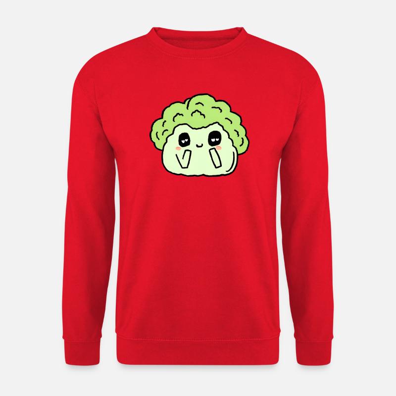 Brokkoli - Unisex Pullover - Rot