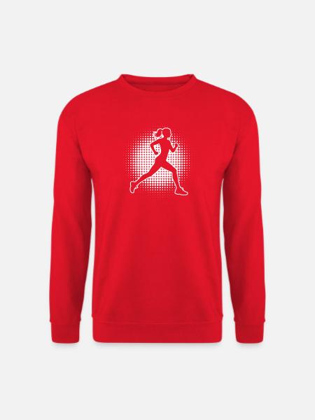 Geschenkidee für eine Running mit Running - Unisex Pullover - Rot