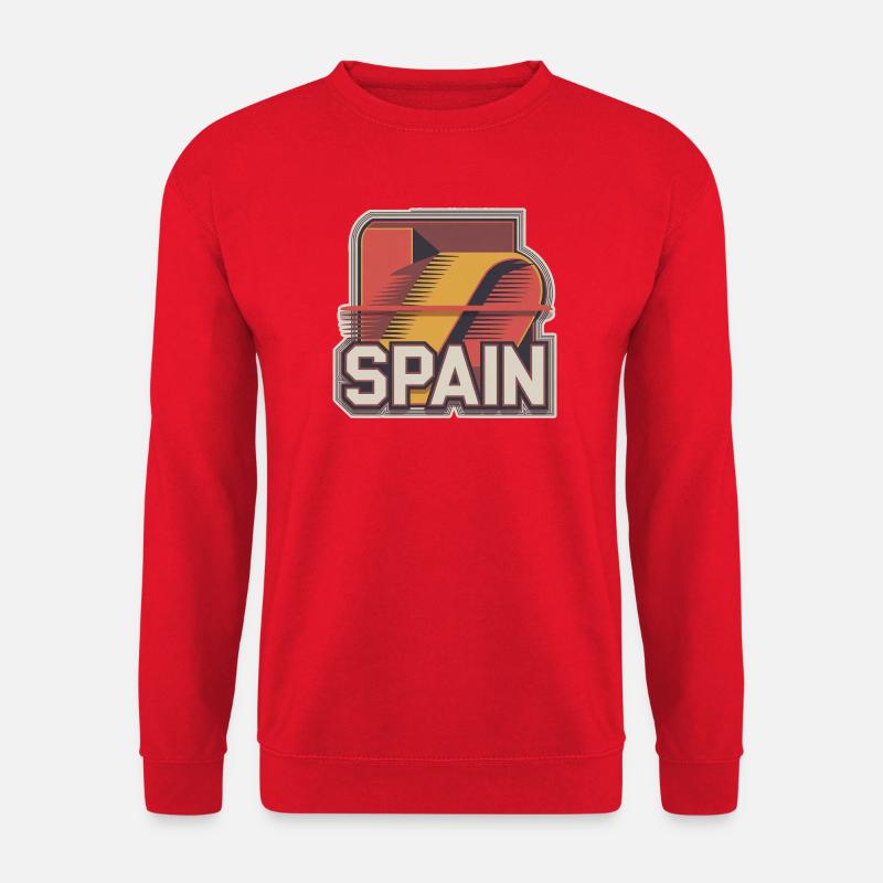 Spain - Unisex Sweatshirt - red