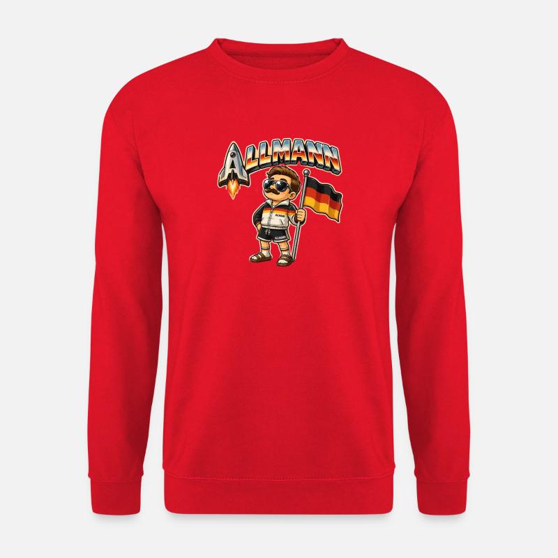 Allmann Manni - Unisex Pullover - Rot