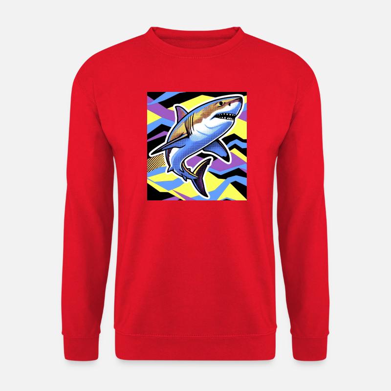 Hai - Unisex Pullover - Rot