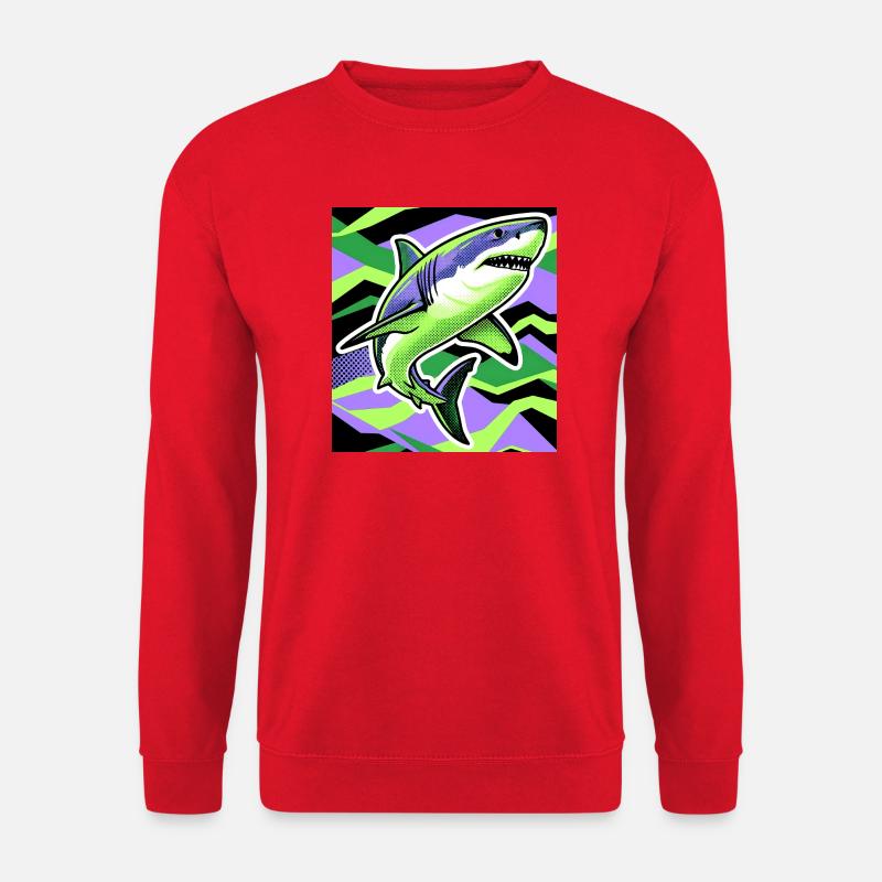 Hai - Unisex Pullover - Rot