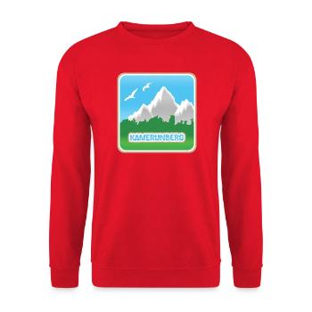 Berg Kamerunberg - Unisex Pullover - Rot - Vorne - Alina (178cm) & Michal (187cm)
