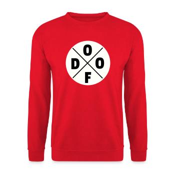 Muet - Sweat-shirt Unisexe - rouge - Devant - Alina (178cm) & Michal (187cm)