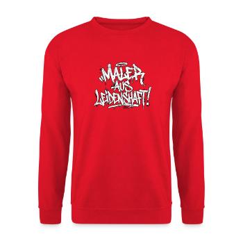 Graffiteurs - Sweat-shirt Unisexe - rouge - Devant - Alina (178cm) & Michal (187cm)